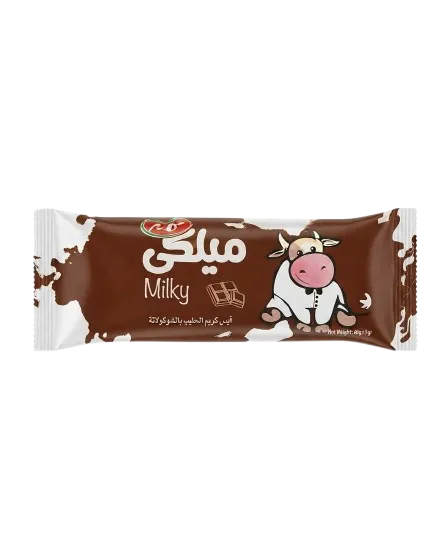 ايس كريم كاله ميلكي بالشوكولاته