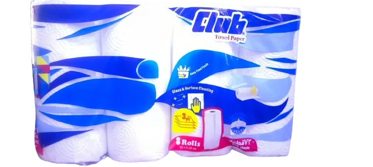 كلينس مطبخ كلوب اقتصادي *8 رول