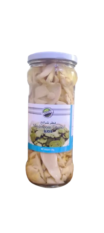 القنصل فطر شرائح زجاجي 530 غم