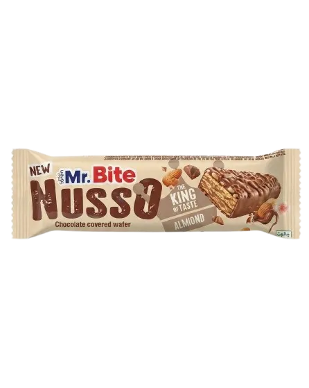 مستر بايت نوسو ويفر بالشوكولاته واللوز