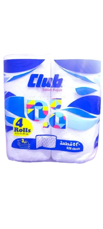 كلوب كلينس حمام رول *4ق
