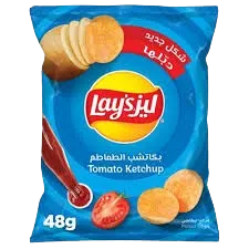 جبس ليز بالكاتشب وسط