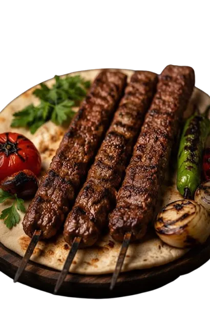 كباب لحم شوي 1كيلو
