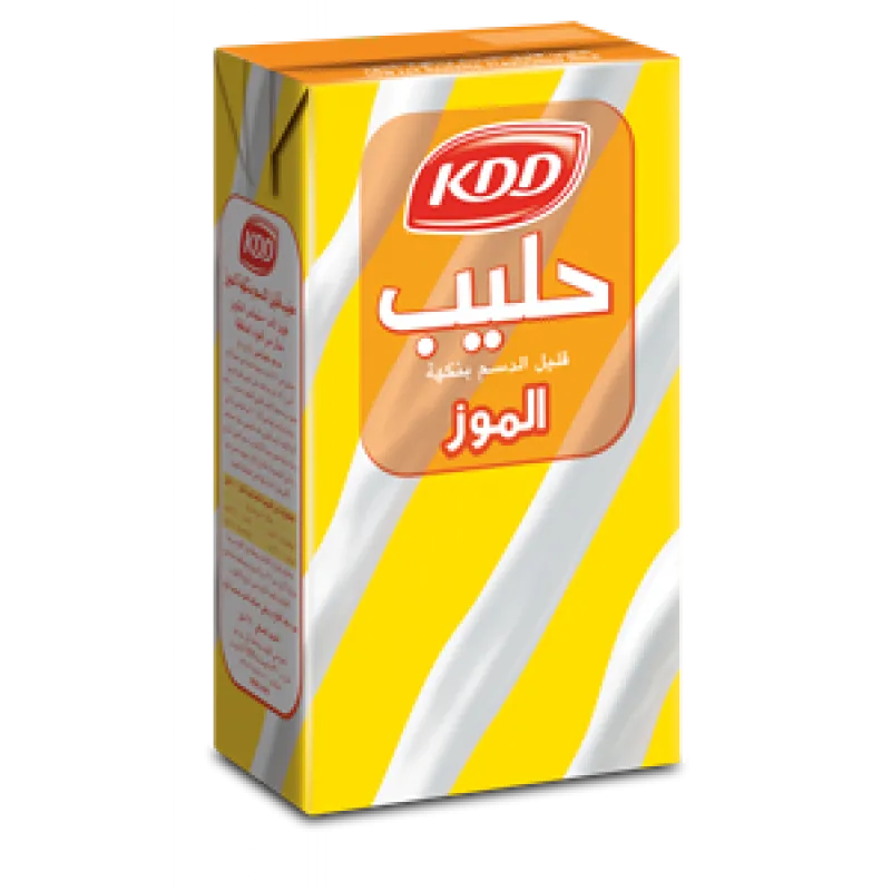 حليب كي دي دي بالموز وسط
