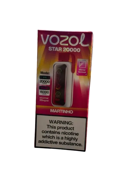 Vozol star فيب بنكهة مارتينو 20,000 سحبة