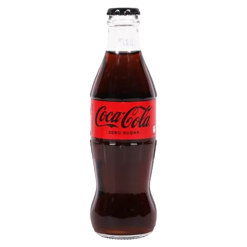 كوكاكولا زجاجي زيرو 250مل