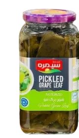 ورق عنب سيمرة زجاجي 650 غم