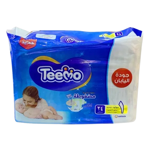 حفاظات تيمو رقم 1 * 24 ق