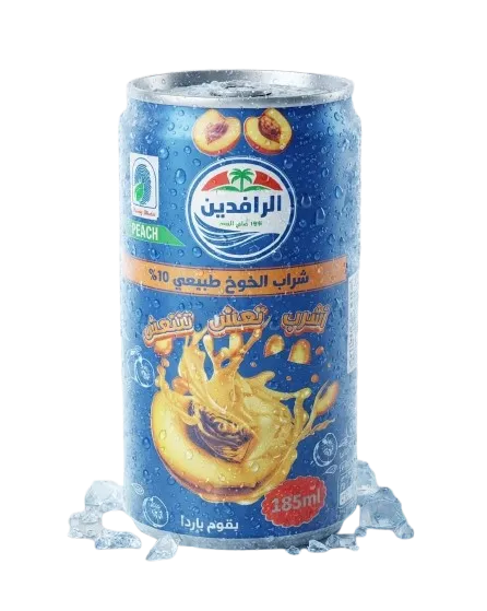 الرافدين شراب الخوخ الطبيعي 185مل