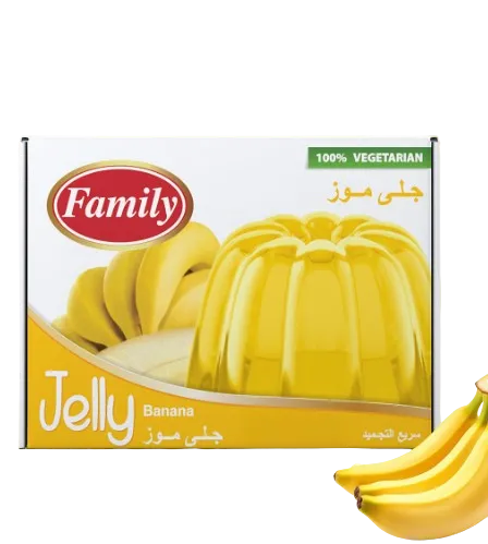 فاميلي جلي بطعم الموز 100غم