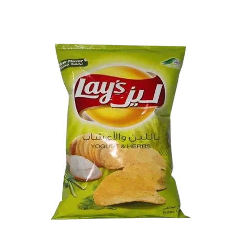 ليز نكهة اللبن والاعشاب وسط