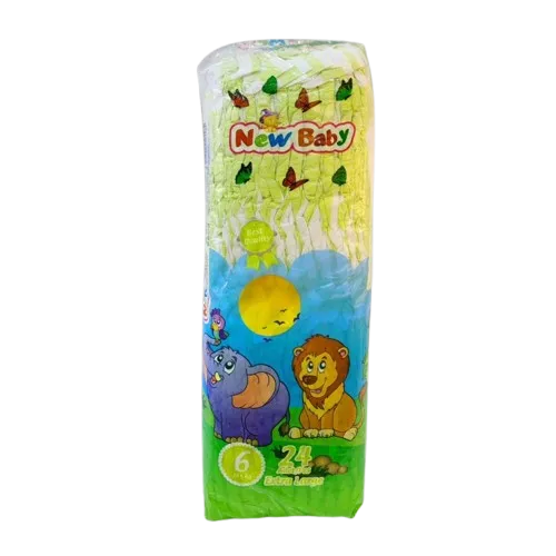 حفاظات نيو بيبي رقم 6 * 24 ق
