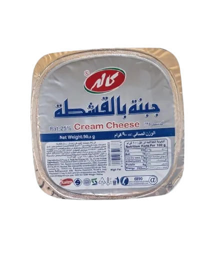 كاله جبنة بالقشطة 95غم 25% دسم