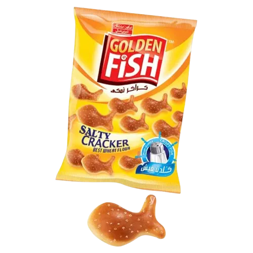 كراكر بسكويت شكل سمكه مملح *2