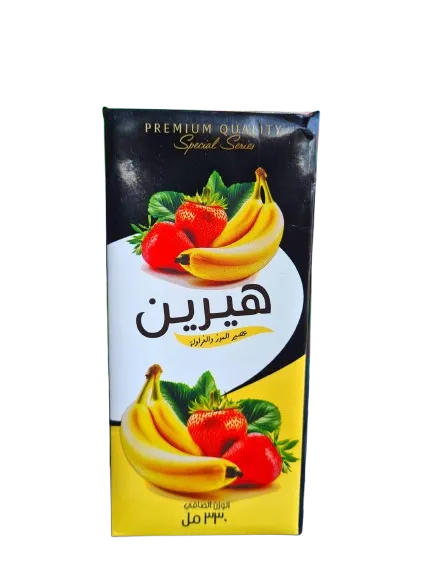 هيرين عصير الموز والفراولة 330 مل